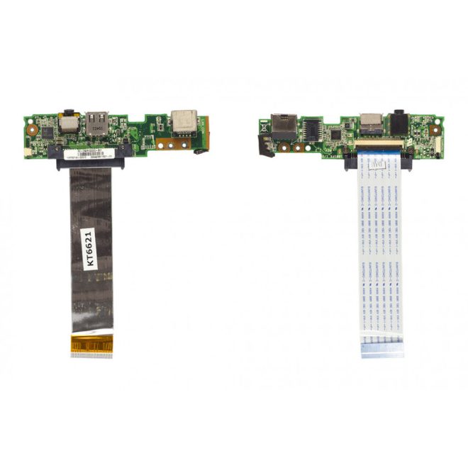 Asus Eee Pc 1001px használt I/O, (LAN, USB, Audió és bekapcsoló) panel, 60-0A2BIO2000-B01