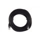 10m CAT5e fekete UTP Patch kábel