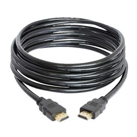   5m HDMI összekötő kábel - Apa/Apa csatlakozóval, 2K felbontás támogatással, éles kép- és hangátvitelhez, ideális TV, monitor, projektor és PC összekapcsolásához