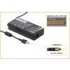 Lenovo 20V 6.75A 135W gyári új töltő, sárga téglalap alakú csatlakozóval, 45N0501