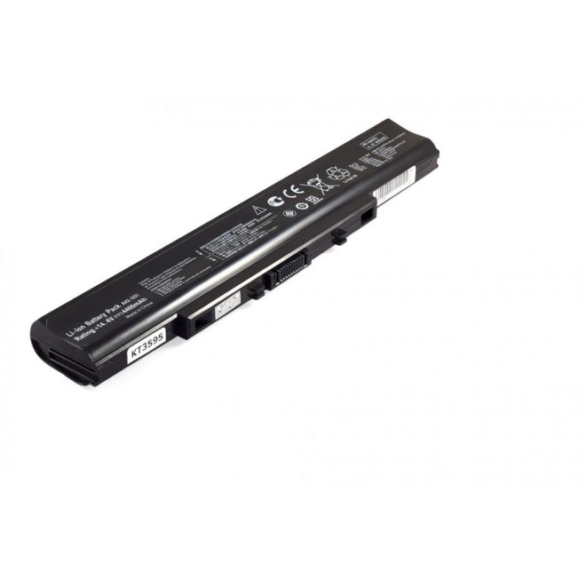 Asus U31 U31JG Laptop Akkumulátor, új, gyárival megegyező minőségű helyettesítő, 8 cellás (4400mAh)