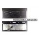 Asus G74SX, szürke, MAGYAR háttér-világításos laptop billentyűzet modul (04GN562KHU00)