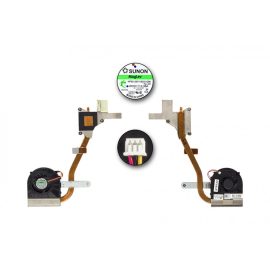   Dell Inspiron M5010 (AMD CPU) használt komplett hűtőegység (0K28PW)