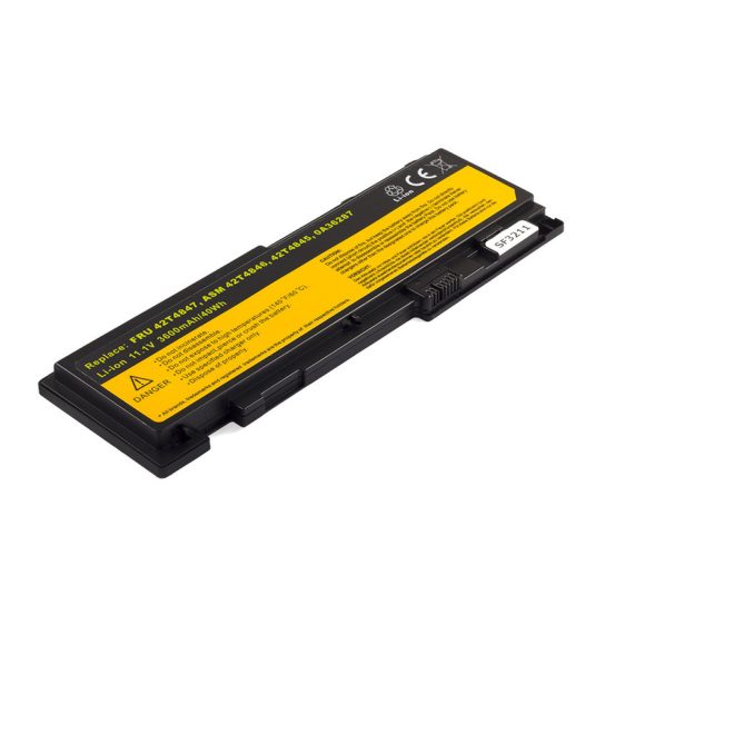 Lenovo ThinkPad T420s, T430s, T430si helyettesítő új 6 cellás 3600mAh akkumulátor (42T4847, 42T4846)