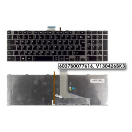 Toshiba Satellite P855 szürke magyar Laptop billentyűzet