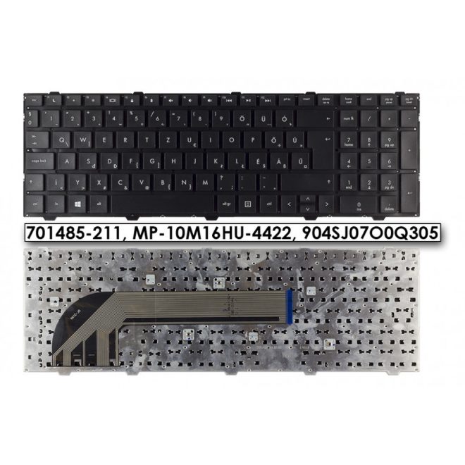 HP Probook 4540s, 4545s gyári új magyar billentyűzet, keret nélküli (701485-211, 701548-211)