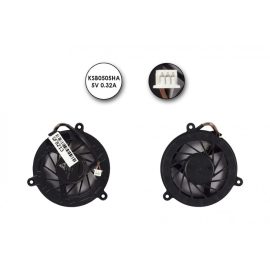   HP ProoBook 4410s, Toshiba Satellite M300 (discrete) gyári új hűtő ventilátor, beszerelési lehetőséggel, (KSB0505HA-7K99, KSB0505HA-7K25)