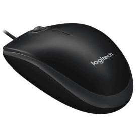   Logitech B100 USB fekete optikai vezetékes egér (910-003357)