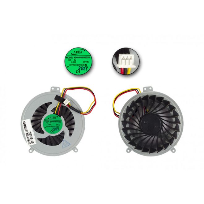 Fujitsu-Siemens LifeBook AH532 használt hűtő ventilátor, CP591569-XX