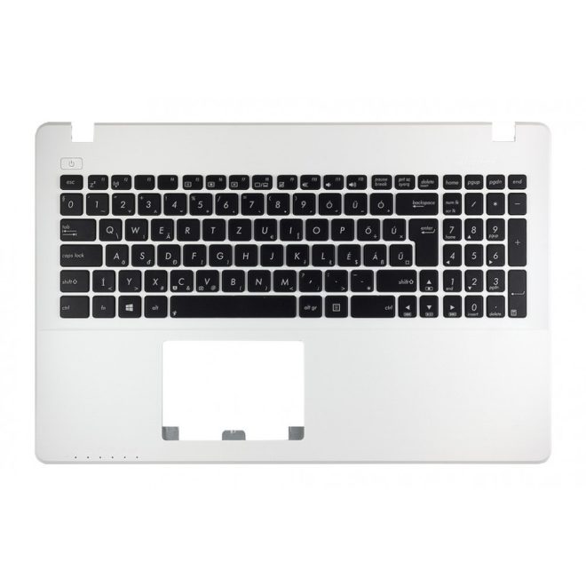 Asus R510 R510LAV fehér-fekete magyar Laptop billentyűzet