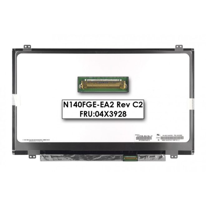 Dell Latitude 5480 matt, tükröződésmentes Laptop kijelző 1600x900 (HD+) beszerelési lehetőséggel