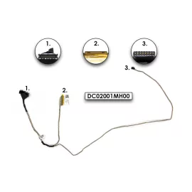   Lenovo IdeaPad G50-80, Z50-70 gyári új LCD kábel, eDP, UMA (DC02001MH00, 90205237)