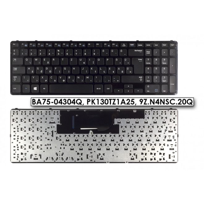 Samsung NP365E5C, NP350E5X MAGYAR laptop billentyűzet, BA75-04304Q