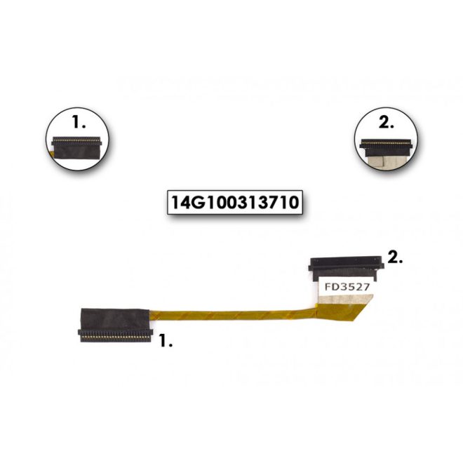 Asus M51 sorozat használt LCD inverter Fly kábel, 14G100313710