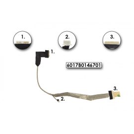   Toshiba Satellite Pro L300 gyári új kijelző kábel,6 017B0146701