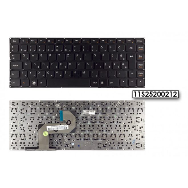 Lenovo IdeaPad U400 gyári új magyar billentyűzet, 11S25200212