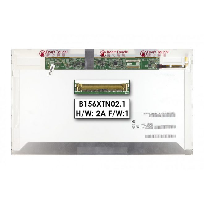 Toshiba Satellite C650 matt, tükröződésmentes Laptop kijelző 800x480 (WVGA) beszerelési lehetőséggel