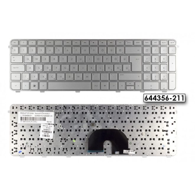HP Pavilion DV6 ezüst magyar Laptop billentyűzet
