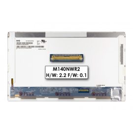   Gyári új fényes 14.0' HD (1366x768) LED kijelző (csatlakozó: 40 pin - jobb) M140NWR2