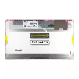   Samsung LTN156AT02-D04 használt 15,6 inch WXGA 1366x768 HD LED fényes kijelző (DPN 0NPFT8)