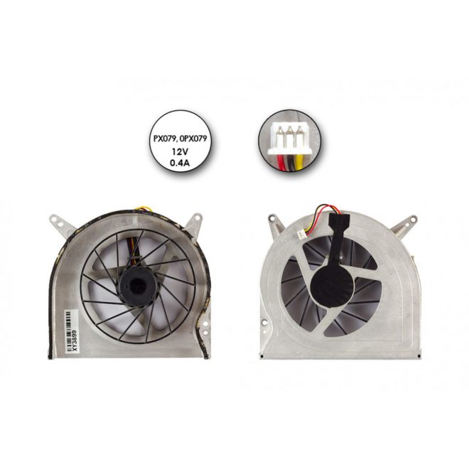 Dell XPS M1730 használt jobb oldali VGA hűtő ventilátor (PX079)
