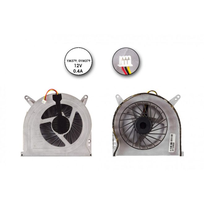 Dell XPS M1730 használt bal oldali VGA hűtő ventilátor (YM379)