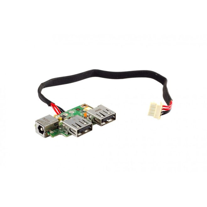 Fujitsu-Siemens Amilo Pi1536 DC-jack és USB panel. 80GEP5300-B0