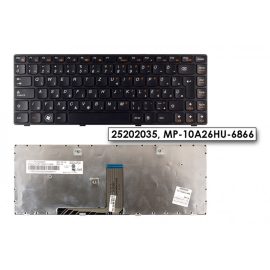 Lenovo IdeaPad G480 fekete magyar Laptop billentyűzet