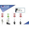 Packard Bell DOT DOT A 19V 2,15A 40W-os új, gyárival megegyező minőségű helyettesítő laptop töltő