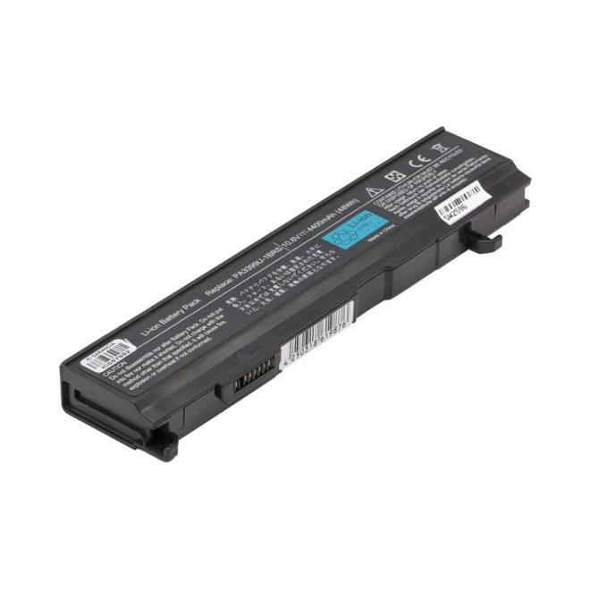 Toshiba Satellite A105 Laptop akkumulátor, új, gyárival megegyező minőségű helyettesítő, 6 cellás (4400mAh)