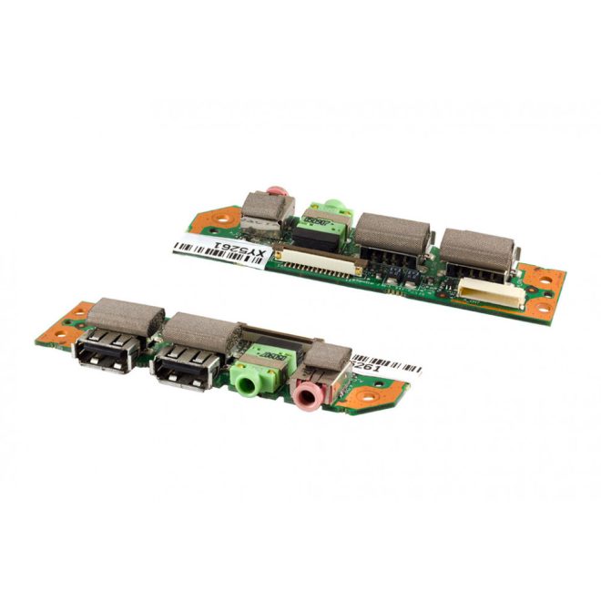 Fujitsu-Siemens Amilo Pro V2030 használt USB és audio panel (50-71072-04)