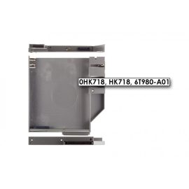   Dell Latitude D520, D620, D630 használt optikai meghajtó beépítőkeret (HK718)