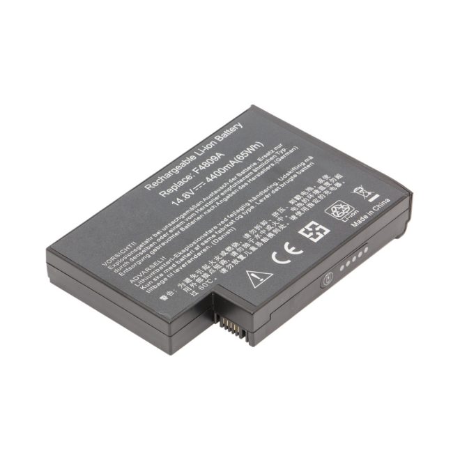 HP Compaq nx 9005 Laptop akkumulátor, új, gyárival megegyező minőségű helyettesítő, 8 cellás (4400mAh)