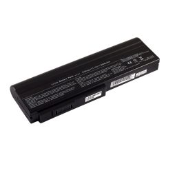   Asus M50 M50VC Laptop akkumulátor, új, gyárival megegyező minőségű helyettesítő, 9 cellás (6600mAh)