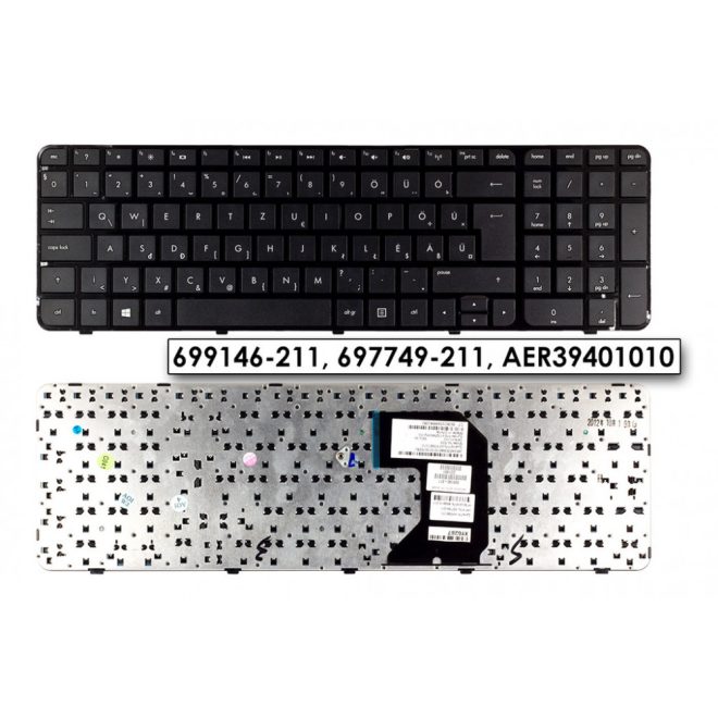 HP Pavilion G7-2000, G7-2100, G7-2200, G7-2300 gyári új magyar billentyűzet (699146-211, 697749-211)