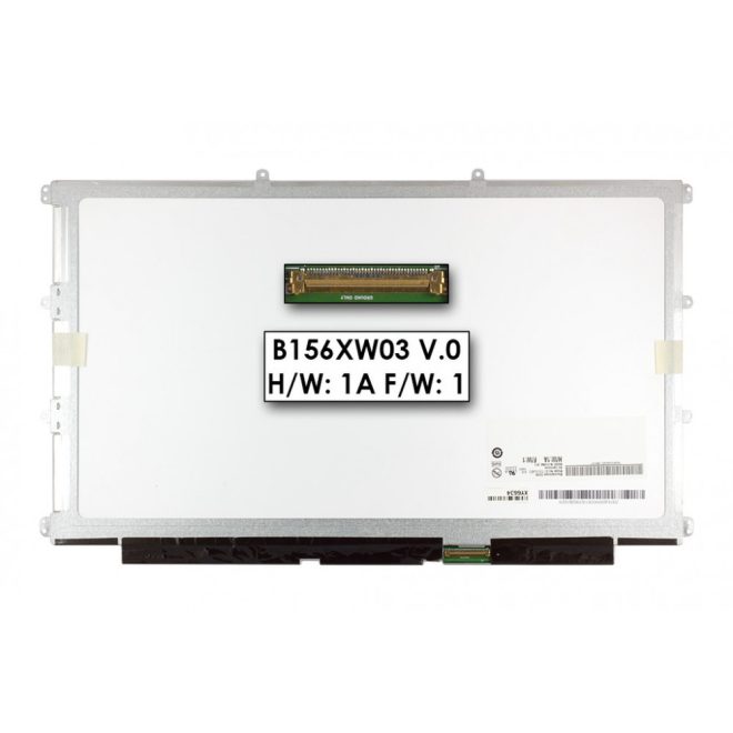 Asus U50 U50VG fényes Laptop kijelző 1280x800 (WXGA HD) beszerelési lehetőséggel