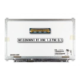   Gyári új matt 13.3' HD (1366x768) LED Slim kijelző (csatlakozó: 30 pin - bal)