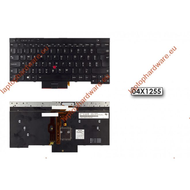 Lenovo ThinkPad L530 fekete magyar Laptop billentyűzet