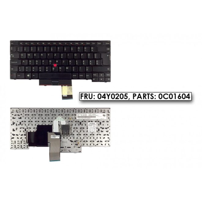 Lenovo ThinkPad Edge E435 fekete magyar Laptop billentyűzet