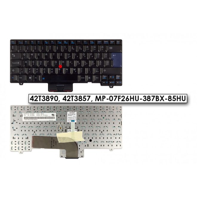 Lenovo ThinkPad SL300 fekete magyar Laptop billentyűzet