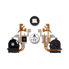   Acer Aspire 5552, 5552G használt komplett hűtő ventilátor egység (AT0C6005DR0, KSB06105HA)