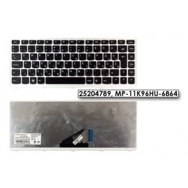   Lenovo IdeaPad U310 gyári új magyar fehér-fekete billentyűzet (Win7) (25204789)