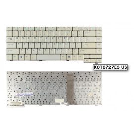 Gericom BlockBuster 2 szürke US angol Laptop billentyűzet