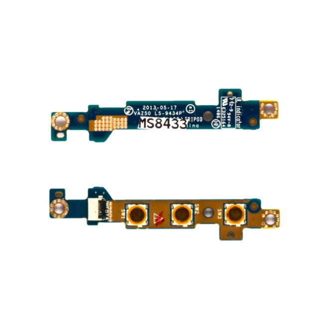 Dell Latitude E7240 használt hangerőszabályzó média panel (LS-9434P Rev:1.0(A00))