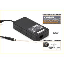   Asus ROG G751JT 19.5V 11.8A 230W-os gyári új Laptop töltő