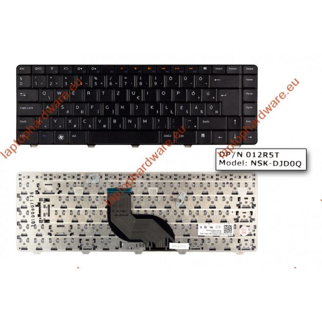Dell Inspiron M5030, N4010, N5030 használt MAGYAR laptop billentyűzet (012R5T)
