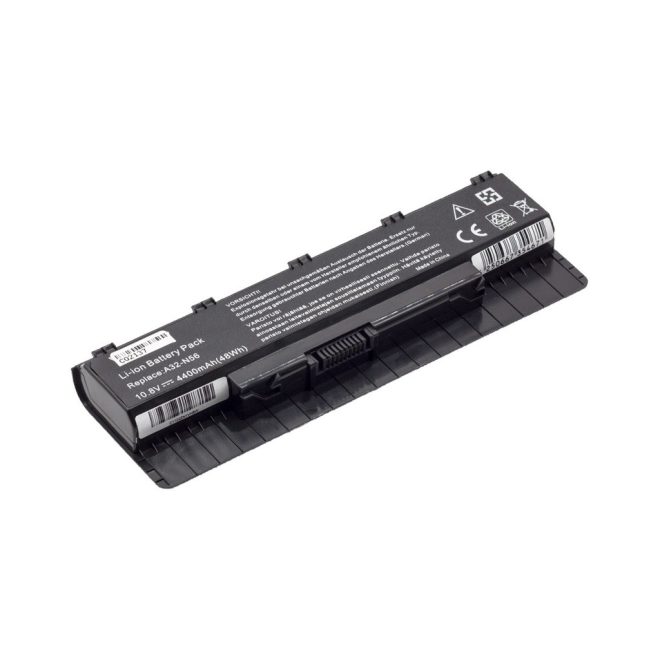 Asus ROG G56JR Laptop akkumulátor, új, gyárival megegyező minőségű helyettesítő, 6 cellás (4400mAh)