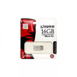   Kingston DataTraveler Micro 3.1 16GB USB 3.1 ezüst pendrive (DTMC3/16GB)