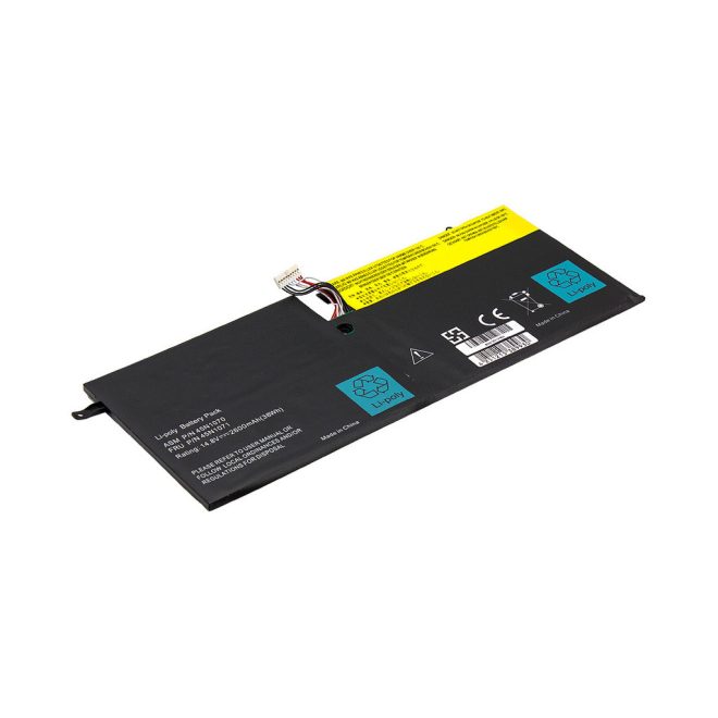 Lenovo ThinkPad X1 Carbon Gen 1 Laptop akkumulátor, új, gyárival megegyező minőségű helyettesítő, 4 cellás (2600mAh)