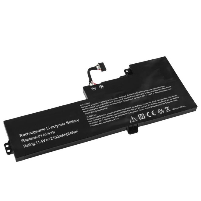 Lenovo ThinkPad T470 Laptop Akkumulátor, új, gyárival megegyező minőségű helyettesítő, 3 cellás (2080mAh)